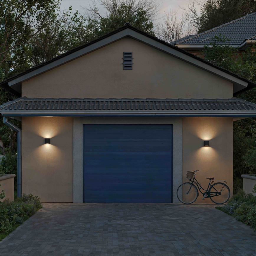 Philips - Aplică de perete pentru exterior LED ZYRA, 4,3 W, 230 V, 2700 K, IP44