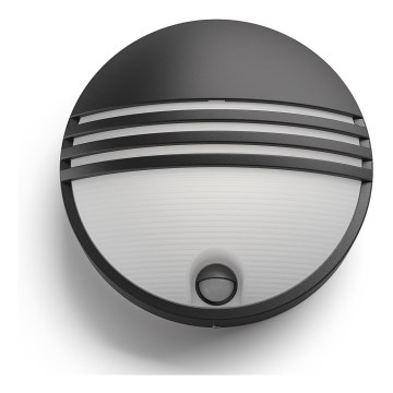 Philips - Aplică LED de exterior cu senzor, 6 W, 230 V, IP44
