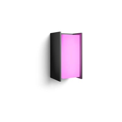 Philips - Aplică de perete LED dimabilă pentru exterior Hue TURACO White And Color Ambiance 1xE27/8,1W/230V 1000-20000K