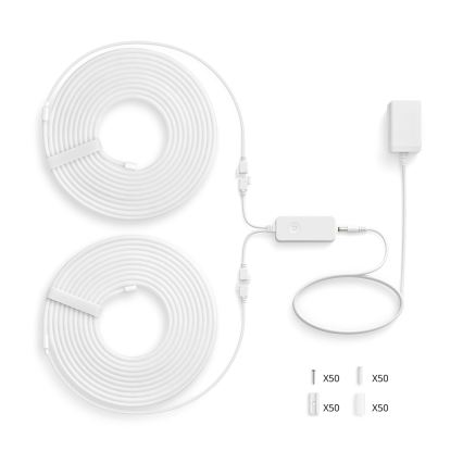 Philips - Bandă LED RGBIC reglabilă SMART NEON FLEX 10m LED/45W/230V 2700-6500K Wi-Fi