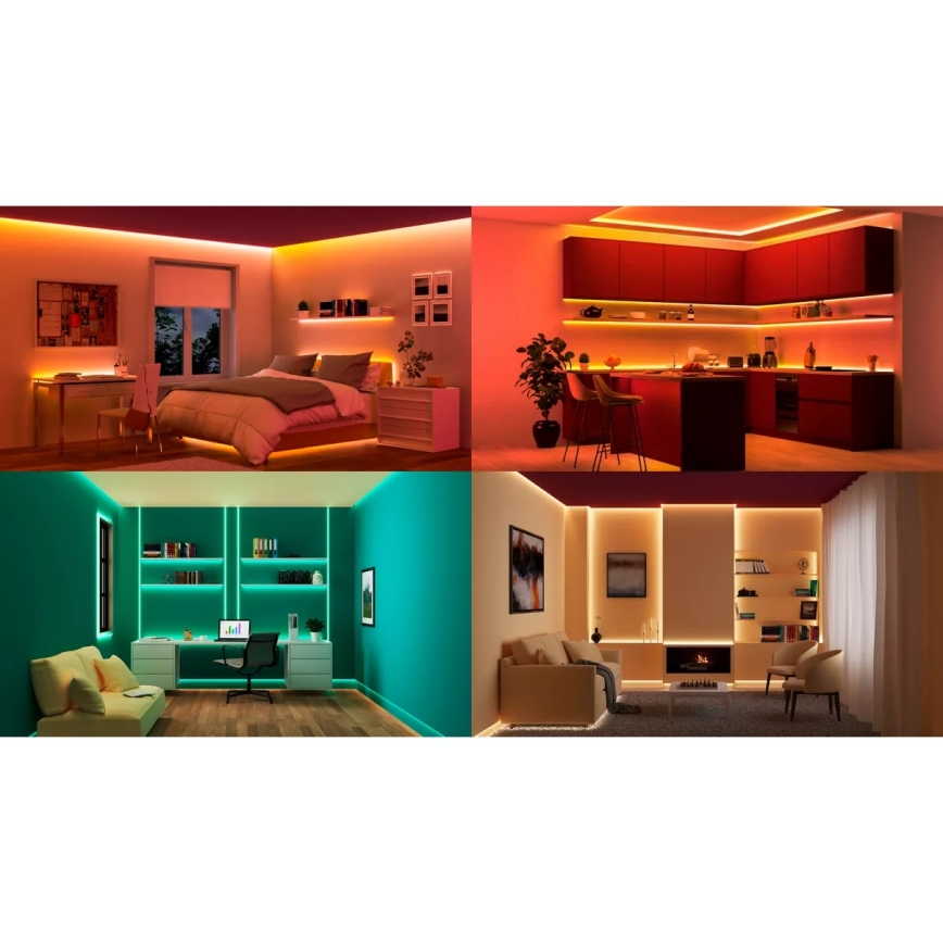 Philips - Bandă LED RGB dimabilă SMART STRIP 5m LED/7W/230V 2200-6500K Wi-Fi