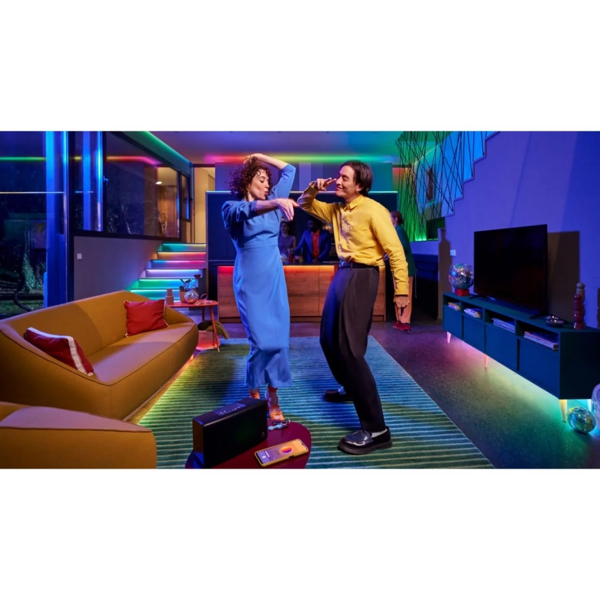 Philips - Bandă LED RGB dimabilă SMART STRIP 5m LED/7W/230V 2200-6500K Wi-Fi