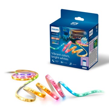 Philips - Bandă LED RGBIC dimmabilă SMART STRIP 3m LED/13W/230V 2700-6500K Wi-Fi
