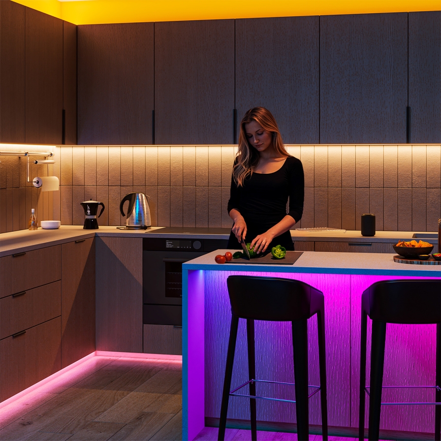 Philips - Bandă LED RGBIC dimmabilă SMART STRIP 3m LED/13W/230V 2700-6500K Wi-Fi