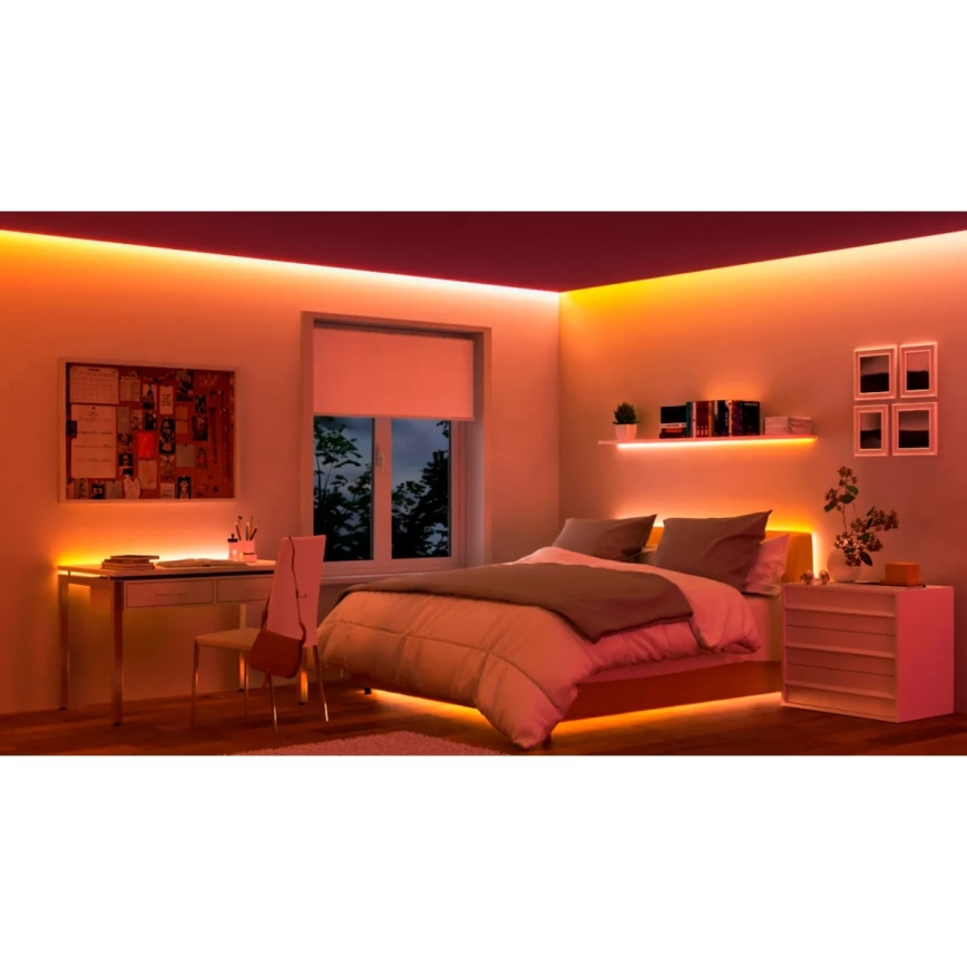 Philips - Bandă LED RGBIC reglabilă SMART STRIP 2x5m LED/21W/230V 2700-6500K Wi-Fi