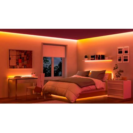 Philips - bandă LED RGBIC reglabilă SMART STRIP 4m LED/12W/230V 2700-6500K Wi-Fi