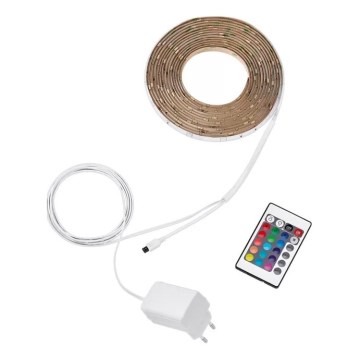 Philips - Bandă LED RGBW dimabilă 5m LED/12W/230V + telecomandă