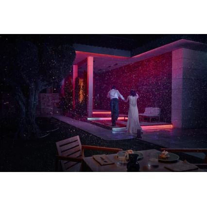 Philips - Bandă LED RGBW dimmabilă de exterior Hue FLUX 5m LED/30W/230V 2200-6500K IP67 + senzor de mișcare