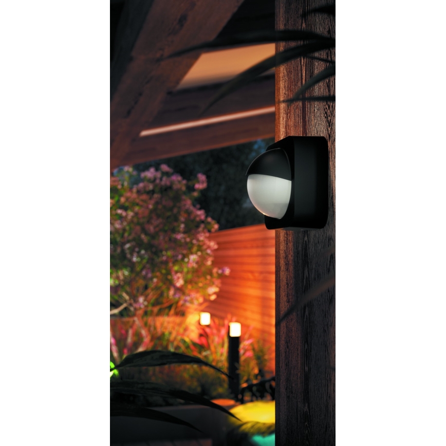 Philips - Bandă LED RGBW dimmabilă de exterior Hue FLUX 5m LED/30W/230V 2200-6500K IP67 + senzor de mișcare