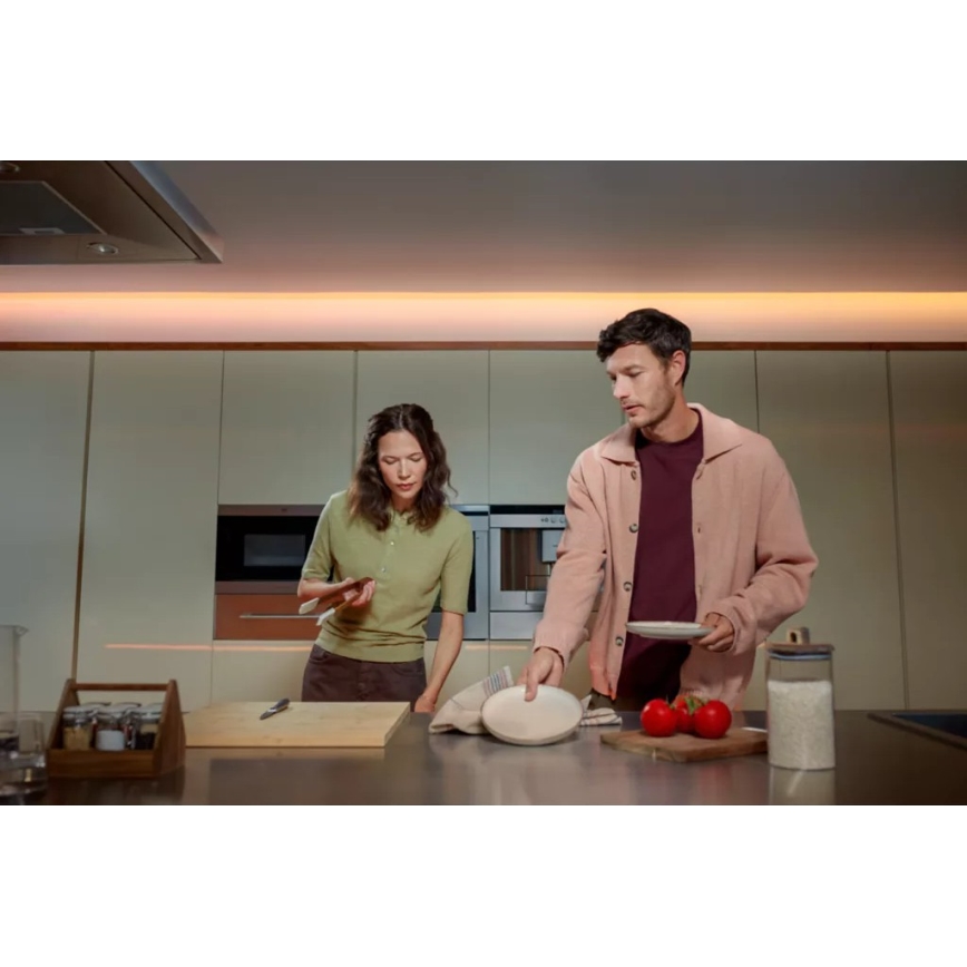 Philips - bandă LED RGBW dimabilă Hue FLUX 3 m LED/29W/230V 2200-6500K + Hue Bridge