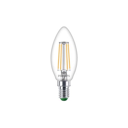 Philips Bec LED Ultraeficient Vintage B35 E14/3,8W/230V 2700K