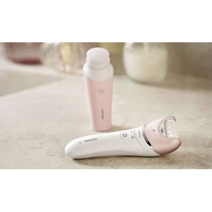 Philips BRP545/00 - Epilator Satinelle Advanced + perie de curățare