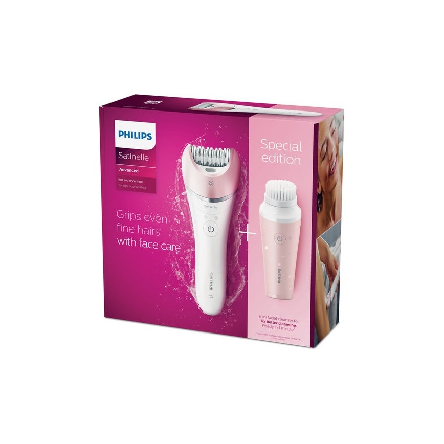 Philips BRP545/00 - Epilator Satinelle Advanced + perie de curățare