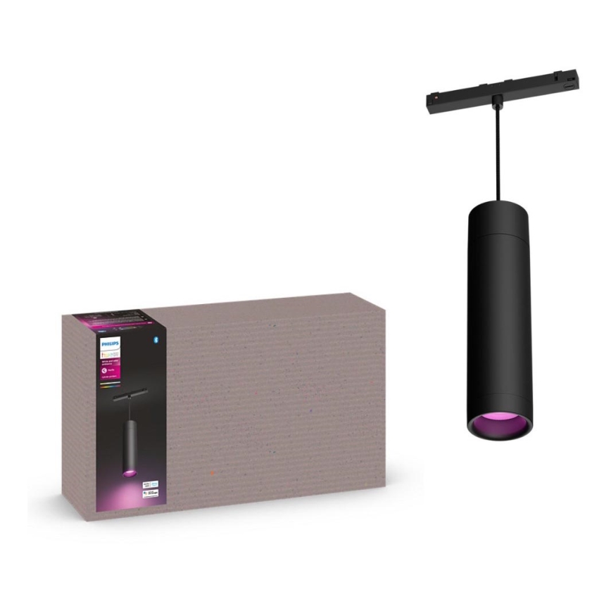 Philips - Candelabru LED RGB reglabil pe cablu pentru sistemul de șine Hue PERIFO LED RGB/5,2W/24V 2000-6500K