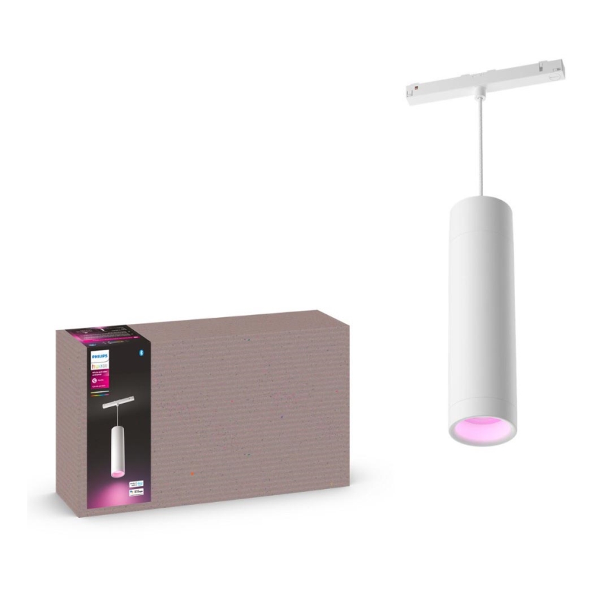 Philips - Candelabru LED RGB reglabil pe cablu pentru sistemul de șine Hue PERIFO LED RGB/5,2W/24V 2000-6500K