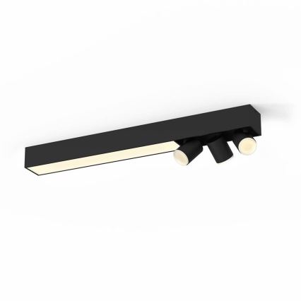 Philips - Spot LED RGBW reglabil, LED/25W/230V + 3xGU10/5,7W