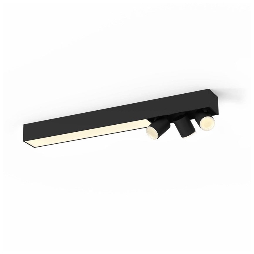 Philips - Spot LED RGBW reglabil, LED/25W/230V + 3xGU10/5,7W