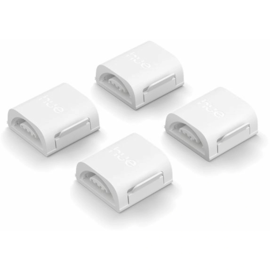Philips - Conector pentru benzi LED Hue FLUX, set de 4 bucăți