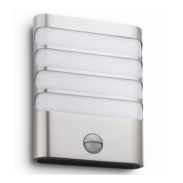 Philips - Corp de iluminat exterior LED cu senzor, 3 W, IP44