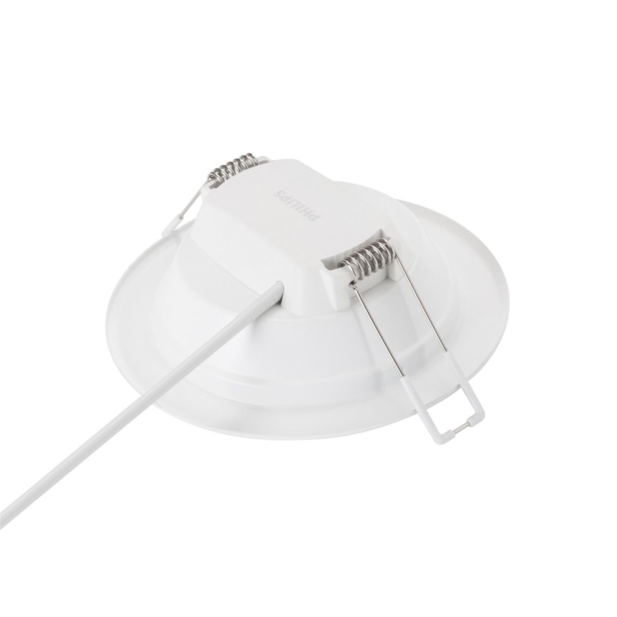 Philips - Corp de iluminat LED încastrat pentru baie LEDINAIRE SLIM, 12W, 230V, 4000K, IP44, alb