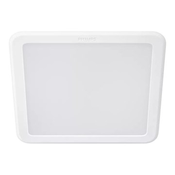 Philips - Corp de iluminat încastrat MESON LED/13W/230V 4000K 14x14 cm