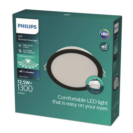Philips - Corp de iluminat LED încastrat MESON LED/12,5W/230V 4000K
