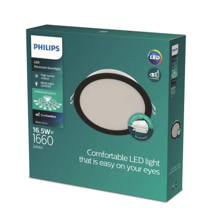 Philips - Corp de iluminat LED încastrat MESON LED/16,5W/230V 3000K