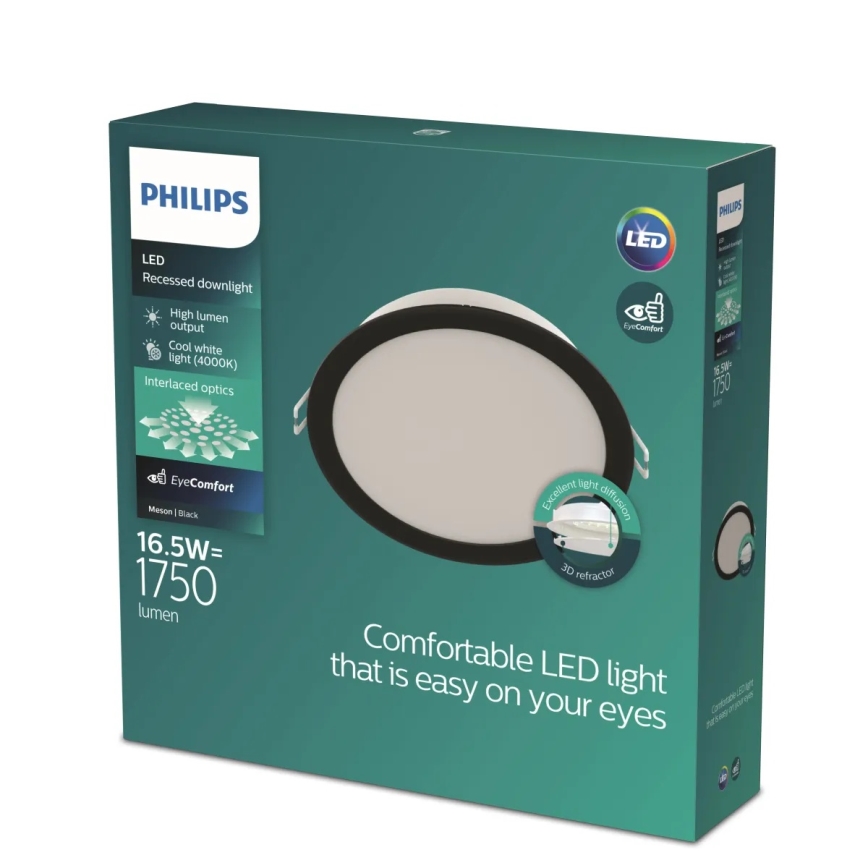 Philips - Corp de iluminat LED încastrat MESON LED/16,5W/230V 4000K