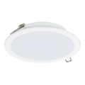 Philips - Corp de iluminat LED încastrat pentru baie LEDINAIRE SLIM, 12W, 230V, 4000K, IP44, alb