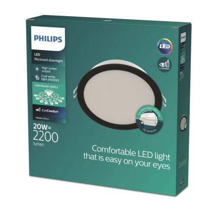 Philips - Corp de tavan încastrat MESON LED/20W/230V 4000K