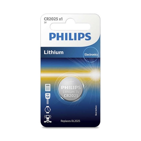 Philips CR2025/01B - Baterie cu litiu CR2025 MINICELLS 3V