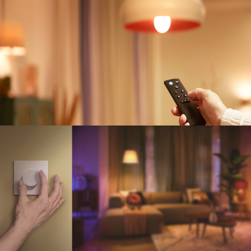 Philips - Dimmer rotativ inteligent SMART 3,7V 200 mAh