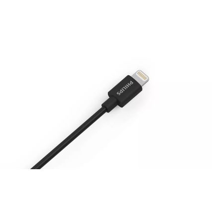 Philips DLP2357V/10 - Încărcător auto 2xUSB/12V cu cablu USB și conector lightning