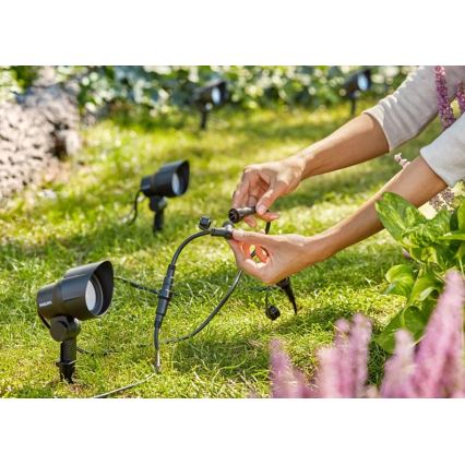 Philips - Spot exterior LED LED/24W/230V 2700K IP44