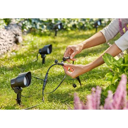 Philips - Spot exterior LED LED/6W/12V 2700K IP44