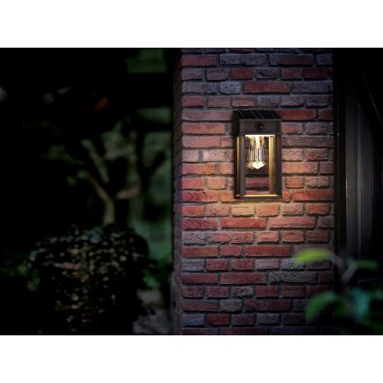 Philips - Lampă solară de perete cu LED, senzor de mișcare și crepuscular GERI LED/3,2W/3,7V 2600 mAh 2700K IP44