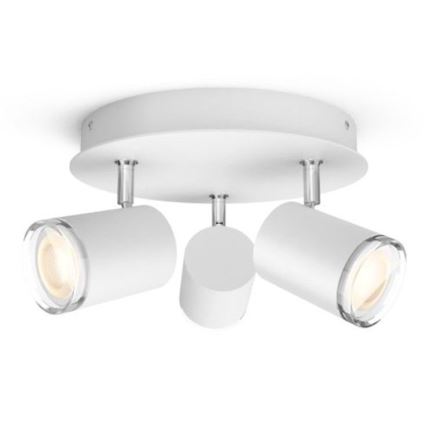 Philips - Lampă LED dimabilă pentru baie Hue ADORE 3xGU10/5W/230V IP44 + telecomandă
