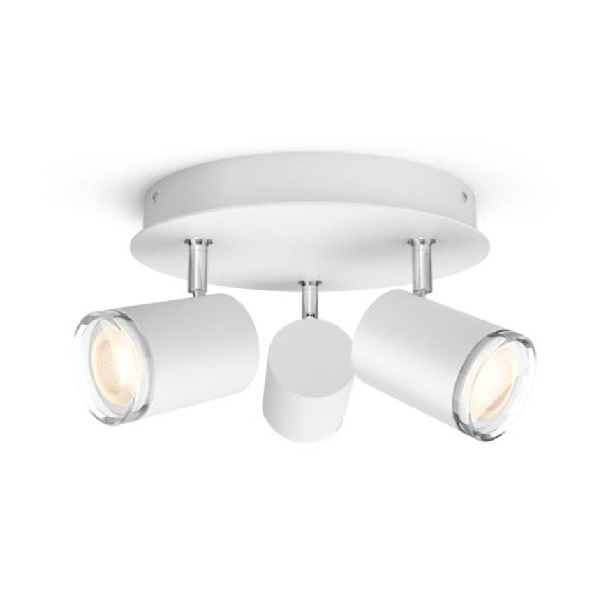 Philips - Lampă LED dimabilă pentru baie Hue ADORE 3xGU10/5W/230V IP44 + telecomandă