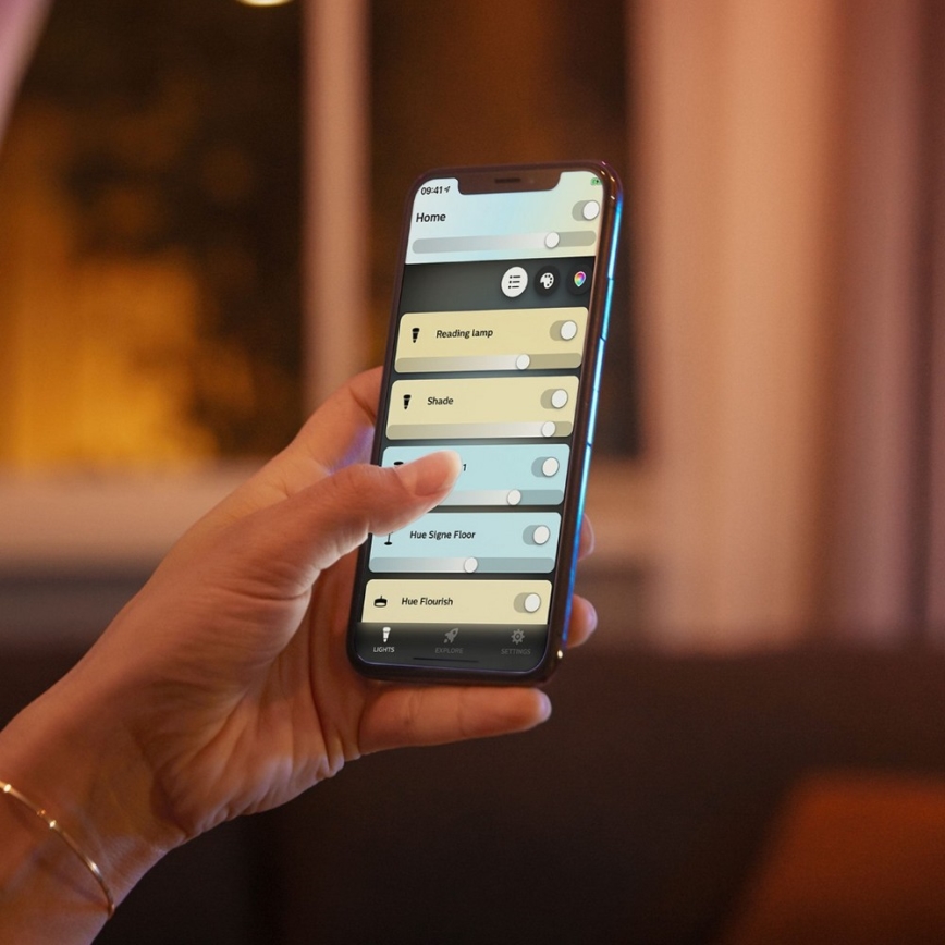 Philips - Lampă LED dimabilă pentru baie Hue ADORE 3xGU10/5W/230V IP44 + telecomandă