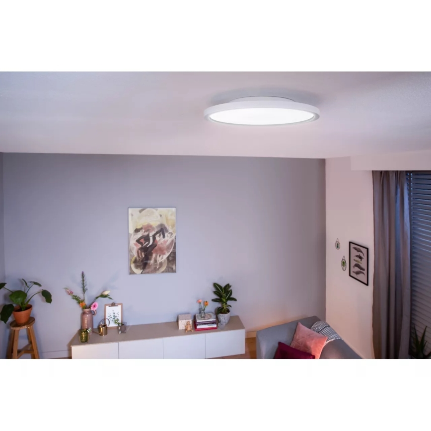 Philips - Plafonieră LED dimabilă Hue AURELLE, 21W, 230V, 2200-6500K, diam. 39,5 cm, albă