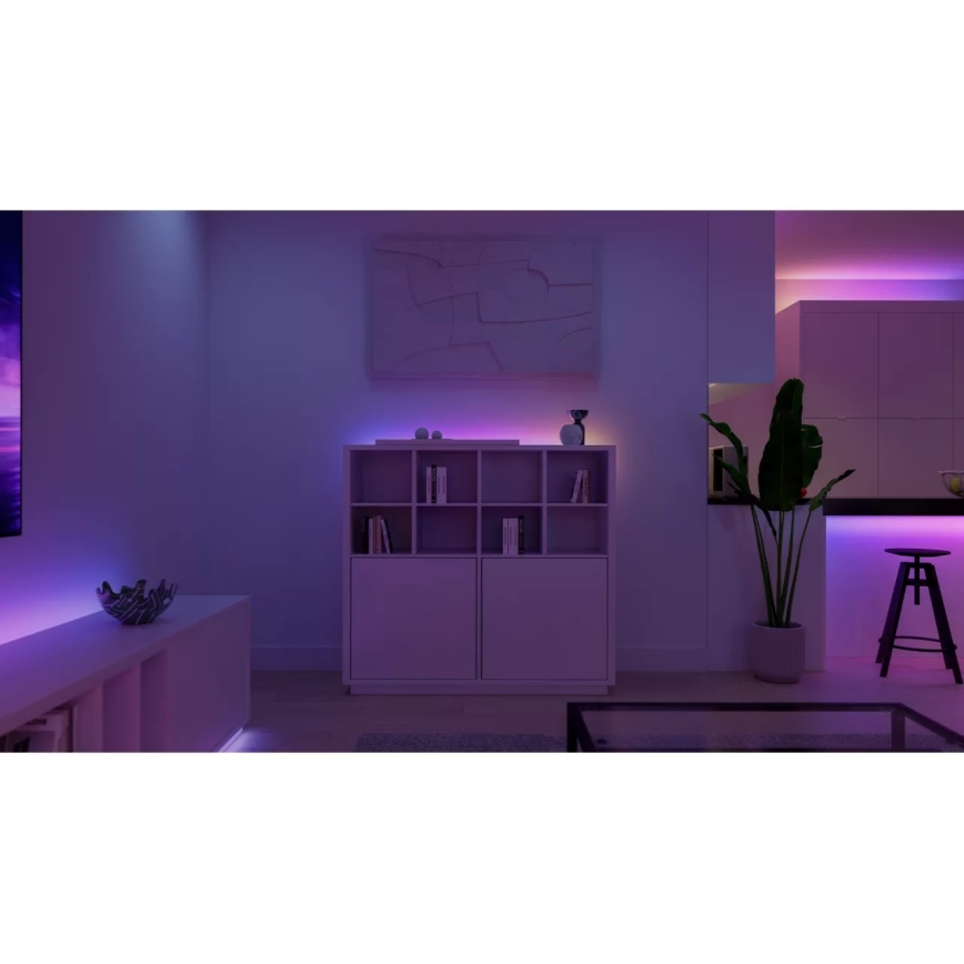 Philips - Bandă LED RGBW reglabilă Hue ESSENTIAL White And Color Ambiance 5 m LED/19 W/230 V 2200–6500 K