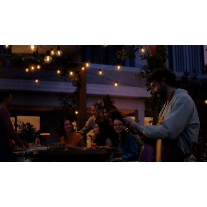 Philips - Ghirlandă de extensie LED RGBW reglabilă pentru exterior Hue FESTAVIA 20xLED 14m IP65