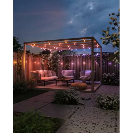 Philips - Ghirlandă de extensie LED RGBW reglabilă pentru exterior Hue FESTAVIA 20xLED 14m IP65
