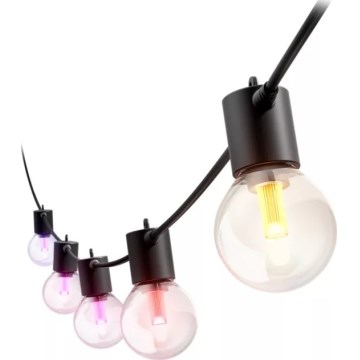 Philips Hue FESTAVIA - Ghirlandă LED RGBW reglabilă pentru exterior 20xLED 14m IP65