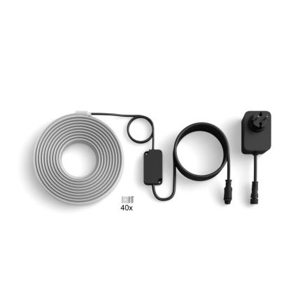 Philips Hue FLUX Bandă LED RGBW reglabilă pentru exterior 10m LED/30W/230V 2200-6500K IP67