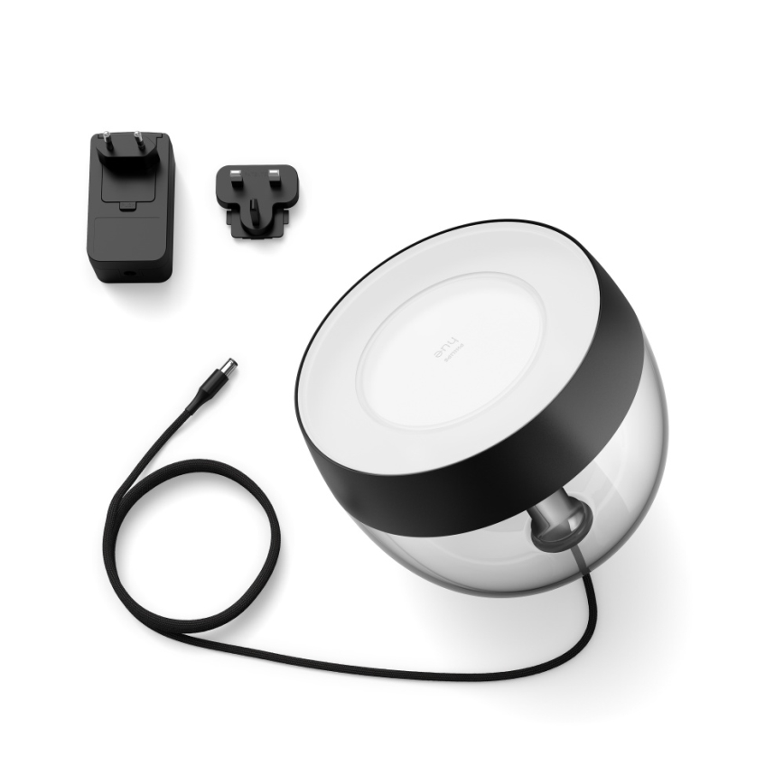 Philips - Lampă de birou LED RGB reglabilă Hue IRIS LED/8,2W/230V 2000-6500K negru