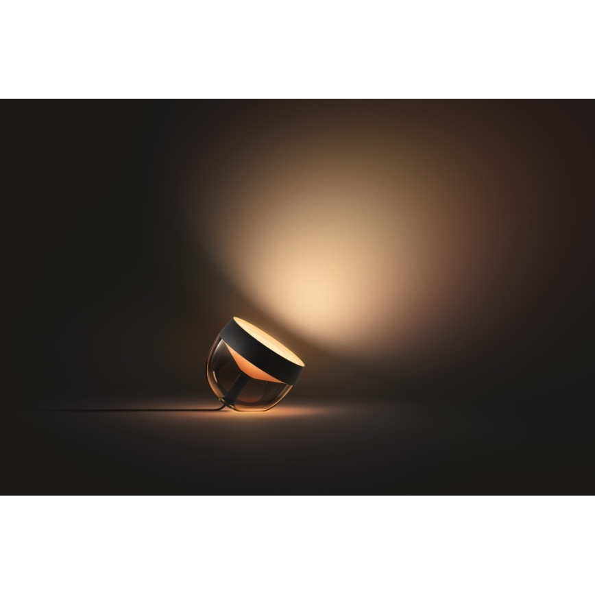 Philips - Lampă de birou LED RGB reglabilă Hue IRIS LED/8,2W/230V 2000-6500K negru