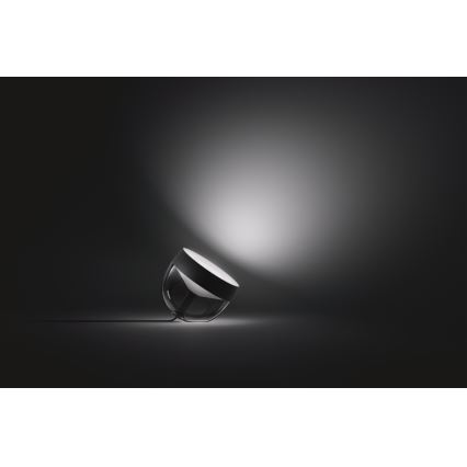 Philips - Lampă de birou LED RGB reglabilă Hue IRIS LED/8,2W/230V 2000-6500K negru