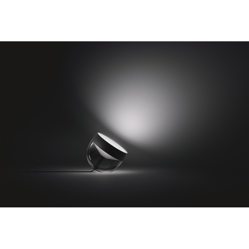 Philips - Lampă de birou LED RGB reglabilă Hue IRIS LED/8,2W/230V 2000-6500K negru