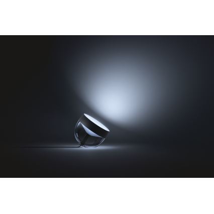 Philips - Lampă de birou LED RGB reglabilă Hue IRIS LED/8,2W/230V 2000-6500K negru